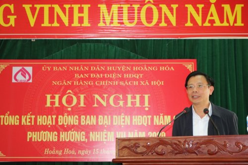 2. đc Lê Văn Phúc- PCT UBND huyện -Trưởng Ban đại diện phát biểu kết luận.jpg