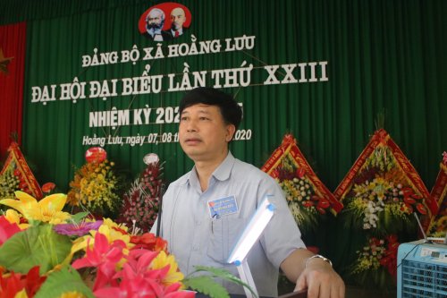 3. Đồng chí Lê Xuân Thu - Bí thư Huyện ủy phát biểu chỉ đạo.JPG