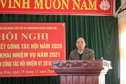 Đồng chí Phạm Quang Thư – Phó Chủ tịch Thường trực Tỉnh hội phát biểu chỉ đạo tại buổi lễ.jpg