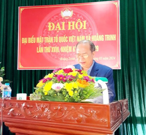 3. Đc  Hoàng Văn Tâm - Phó Chủ tịch UB MTTQ huyện phát biểu chỉ đạo Đại hội.jpg