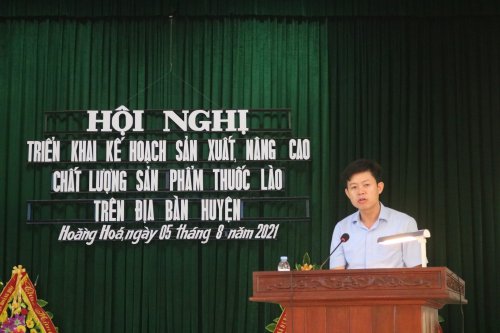 Đồng chí Lê Hồng Quang – TVHU – Phó chủ tịch thường trực UBND huyện kết luận hội nghị.jpeg