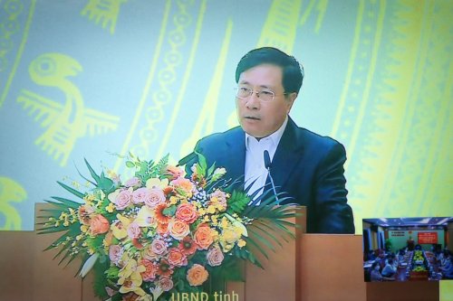 1. Phó Thủ tướng Chính phủ Phạm Bình Minh khai mạc hội nghị.jpg
