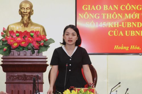 6. Đồng chí Nguyễn Thị Thu Hà - Phó Chủ tịch UBND huyện kết luận hội nghị..jpg