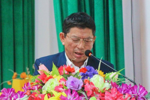 6...và ông Trịnh Quang Trinh - đại diện các tổ chức thành viên tham luận tại đại hội..jpg