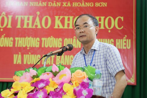 Đồng chí Đỗ Quang Trọng - Phó Giám đốc Sở VHTT&DL....jpg