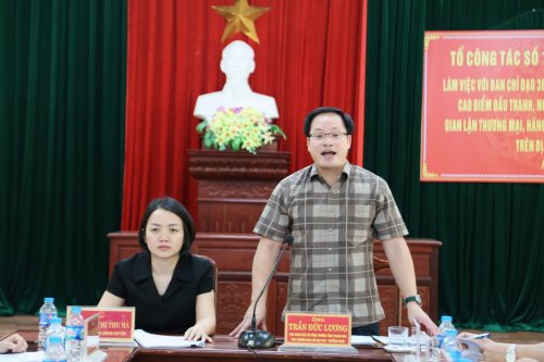 7. Đồng chí Trần Đức Lương, Phó Giám đốc Sở Công thương, Phó Trưởng BCĐ 389 tỉnh phát biểu kết luận..jpg